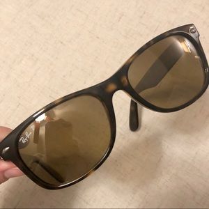 RayBan NewWayfarer polarized Tortoise Sunglasses